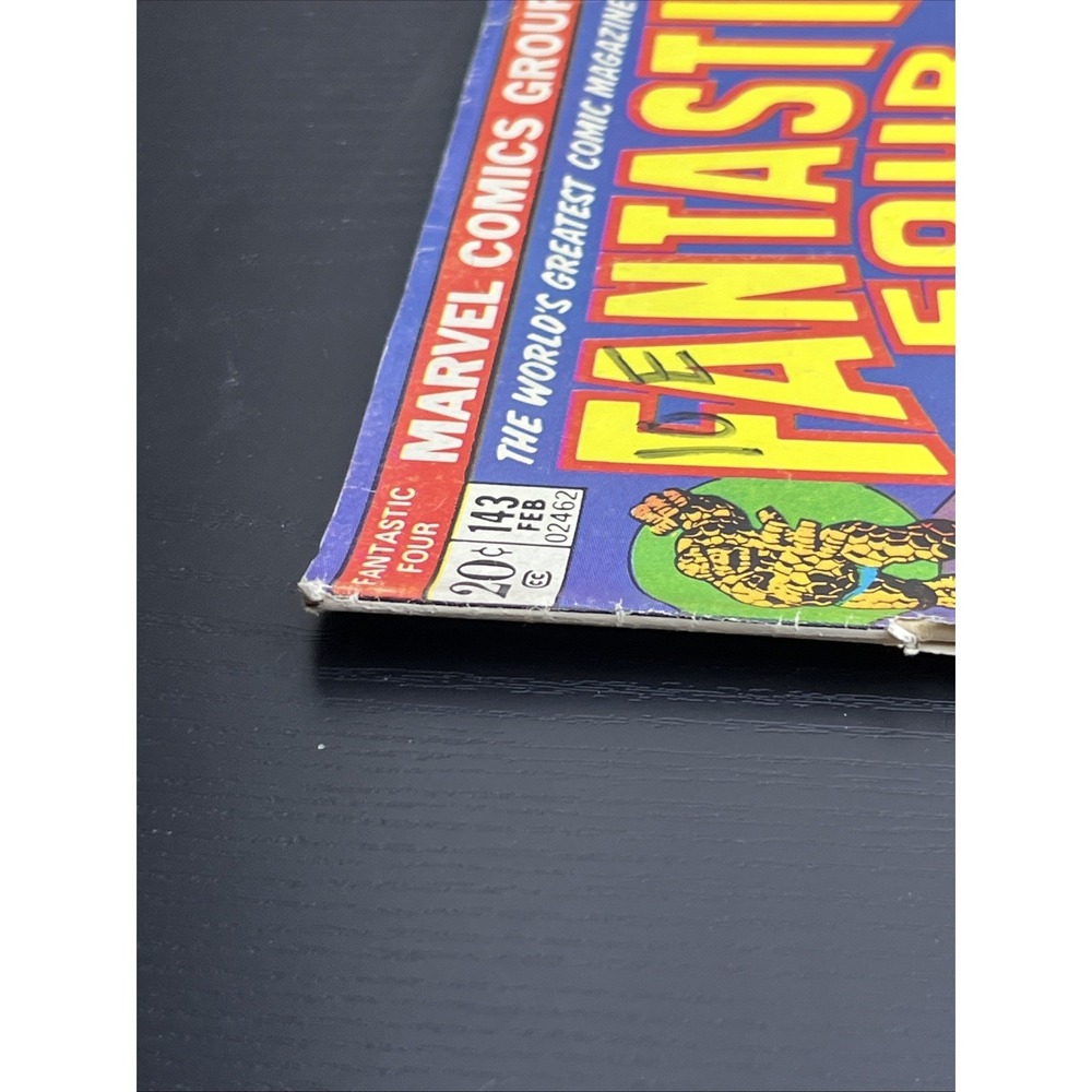 Fantastic Four #143 Marvel Comics Feb 1974 Bronze Age Comic - Picture 6 of 10